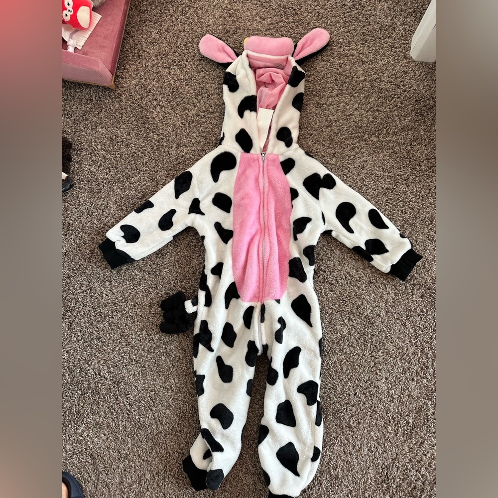 Cow costume- onesie style